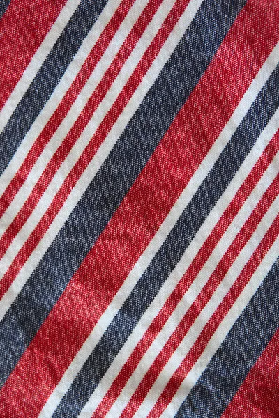 stock image Cotton with red, blue and white stripes