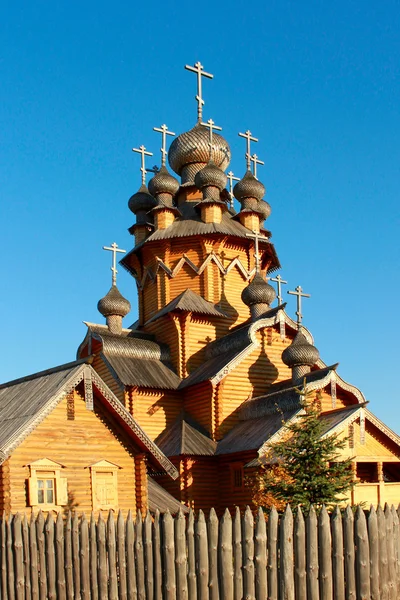 나무 교회 — 스톡 사진