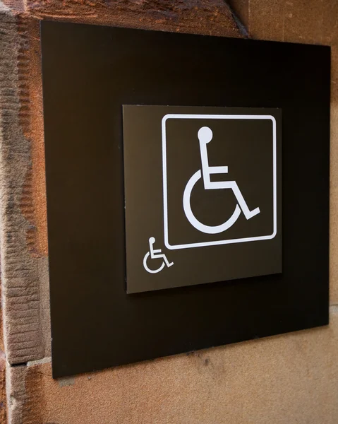 stock image Wheelchair or Handicapped Sign
