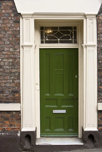 Green Door — Stock Photo, Image