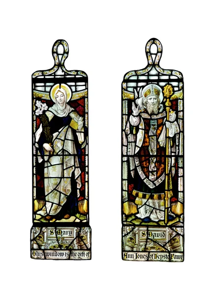 Τα παράθυρα γυαλιού λεκέδων θρησκευτική — Φωτογραφία Αρχείου