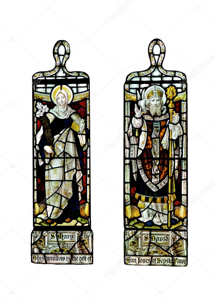 Religious stain glass windows