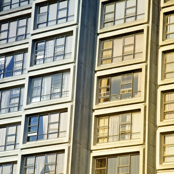 City lägenhet lägenheter — Stockfoto