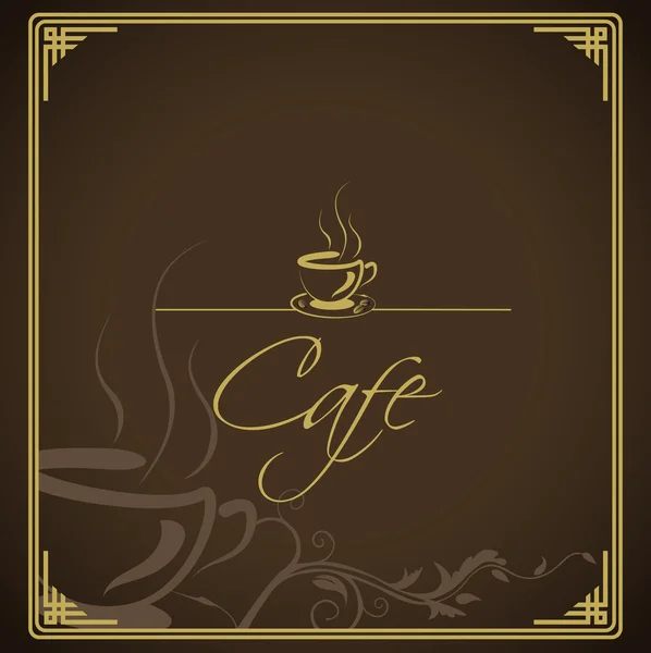Café caliente — Archivo Imágenes Vectoriales