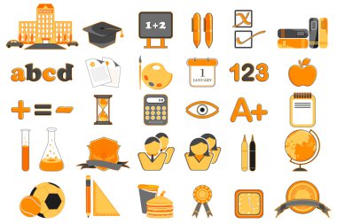 Set of Education Icon clipart