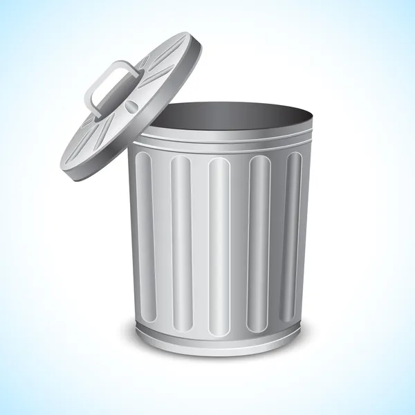 Trash Can — Stock Vector