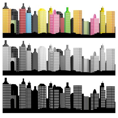 City Skyline clipart