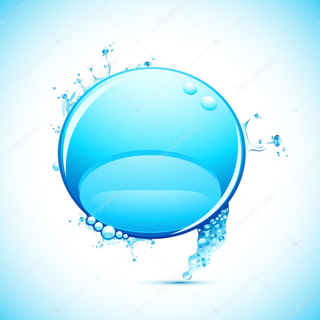 Splashing Speech Bubble
