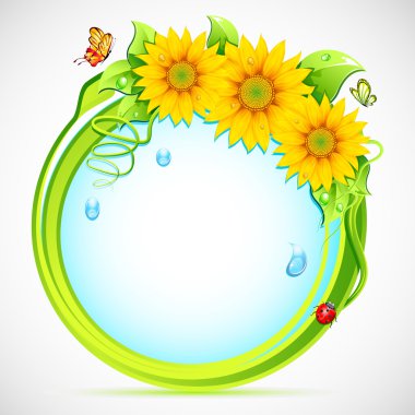 Floral Frame clipart