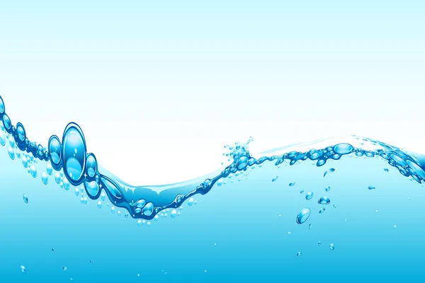 Vague d'eau — Image vectorielle