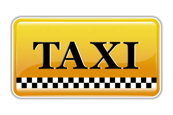 Taxi symbol — Stock vektor