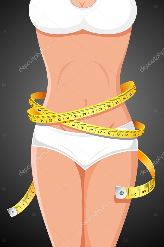 Lady with Measuring Tape