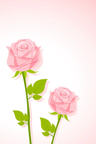 Красива троянда — стоковий вектор