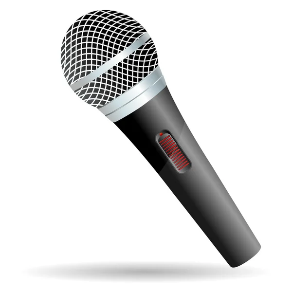 Microfone — Vetor de Stock