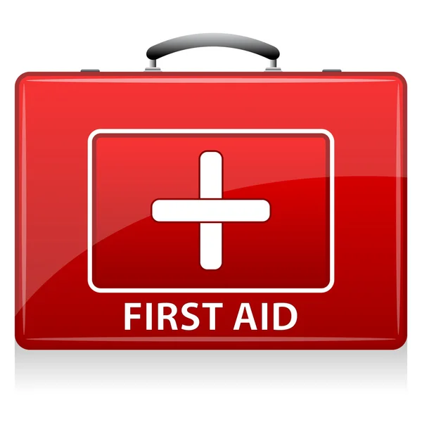 First Aid Box — Stock Vector
