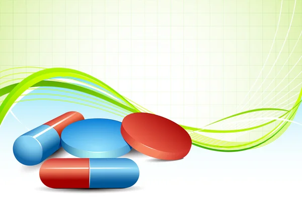 Pilule médicale — Image vectorielle