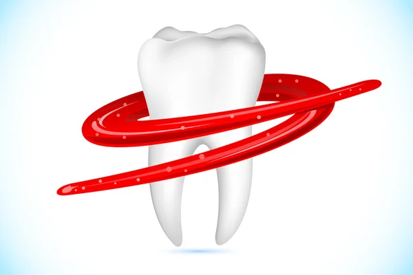 健康な歯 — ストックベクタ