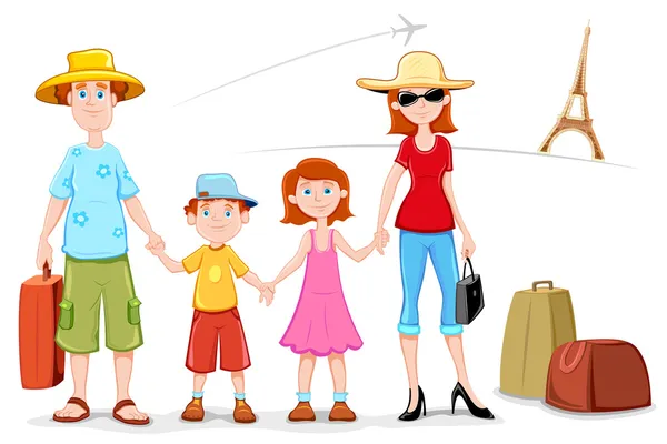 가족 여행 스톡 벡터, 로열티-프리 가족 여행 일러스트레이션 - 페이지 %3$D | Depositphotos