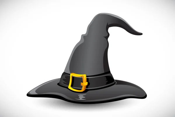 Sombrero de bruja — Vector de stock