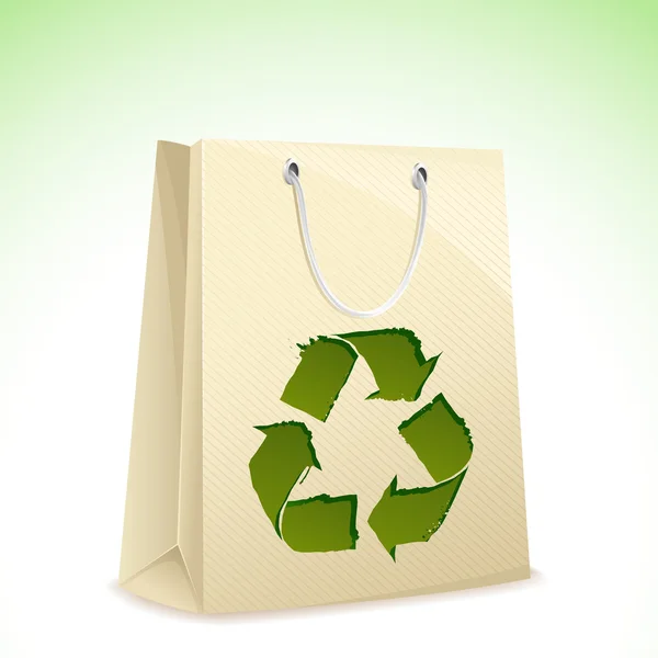 Bolsa de reciclaje — Vector de stock