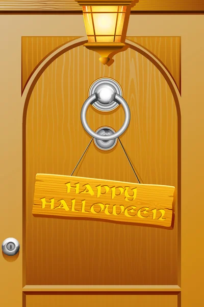 Welcoming Halloween — Stock Vector