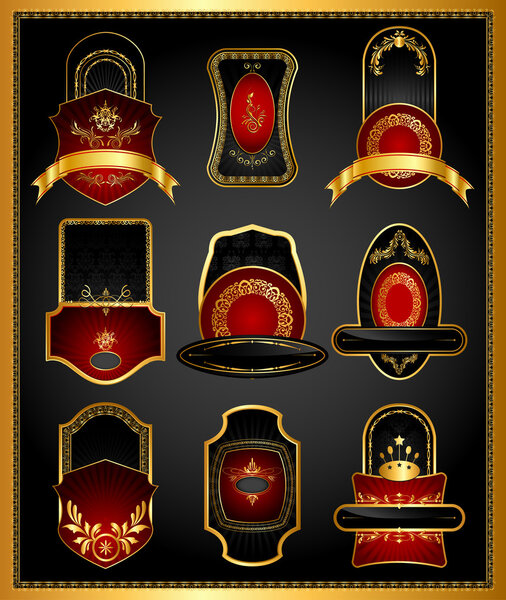 Golden Royal Badge