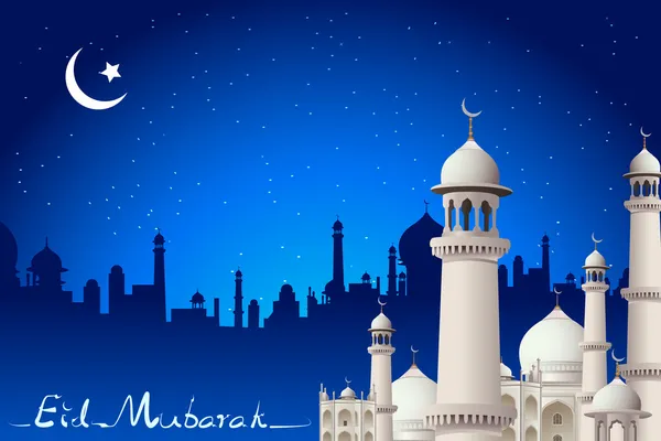 Eid mubarak — Stockový vektor