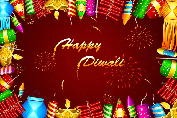 Diwali φόντο — Διανυσματικό Αρχείο