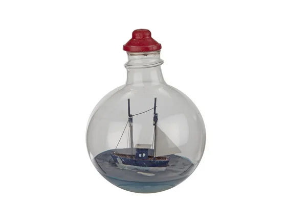 Ship inside a bottle. — Stock Photo, Image