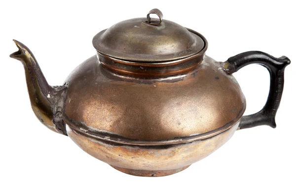 Antique copper pot — Stock Photo, Image