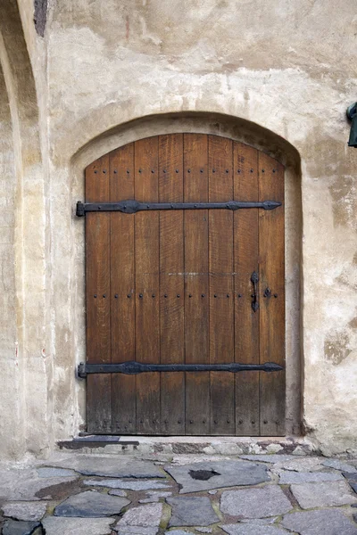 Antigua puerta de madera —  Fotos de Stock