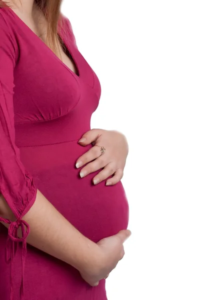 Έγκυος κοπέλα — Φωτογραφία Αρχείου