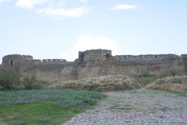 An old stone fort in the city of Belgorod-Dniester, Ukraine