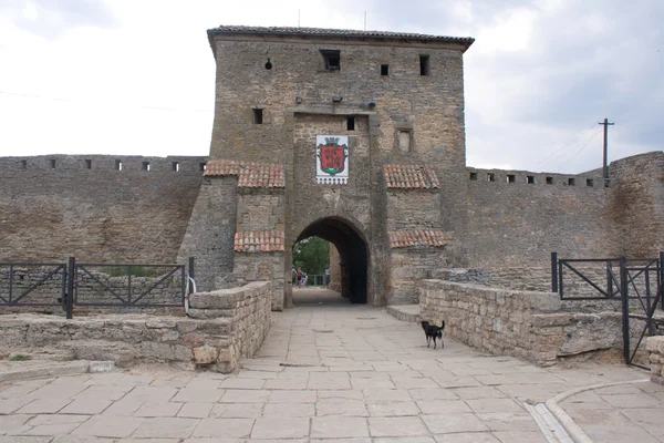 An old stone fort in the city of Belgorod-Dniester, Ukraine