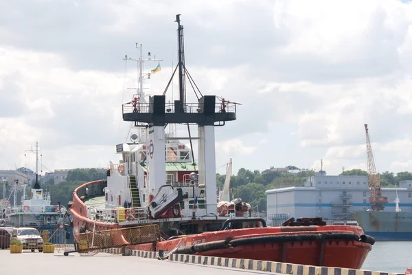 Dock, Karadeniz gemisi — Stok fotoğraf