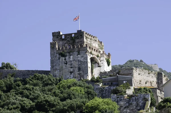直布罗陀的摩尔人城堡 — 图库照片