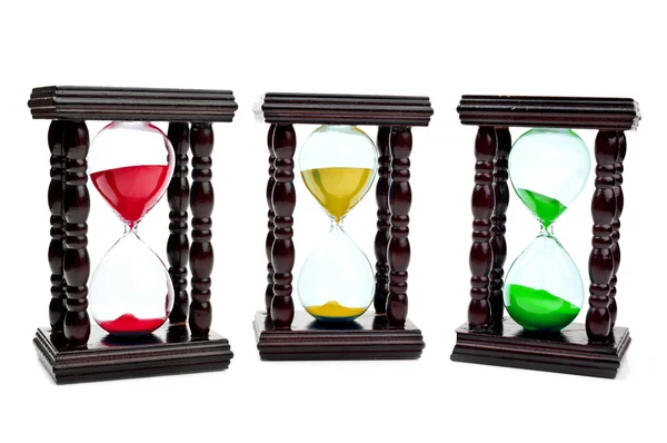 Reloj de arena de color — Foto de Stock
