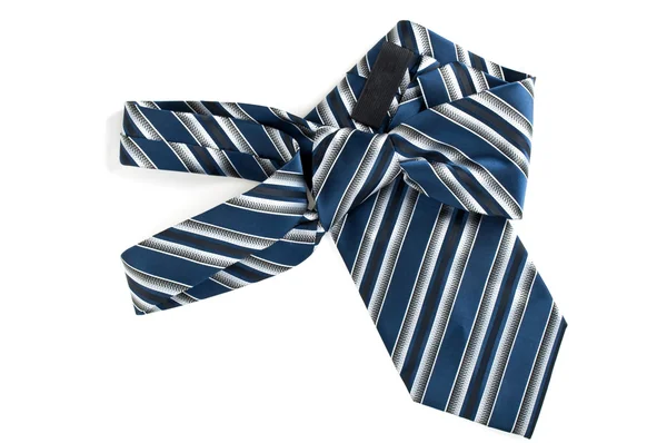 Красивый синий галстук — стоковое фото