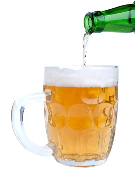 Üveg és a sör — Stock Fotó