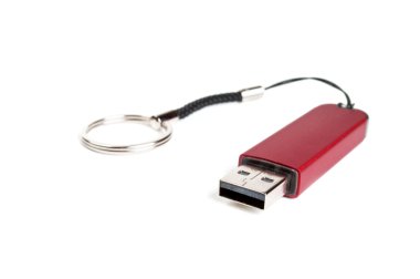 Portable flash usb drive memory clipart