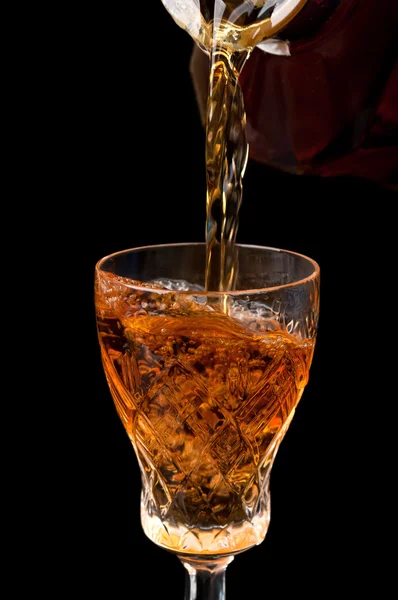 Bicchiere di cognac — Foto Stock