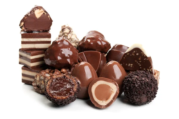 Bonbons au chocolat doux — Photo