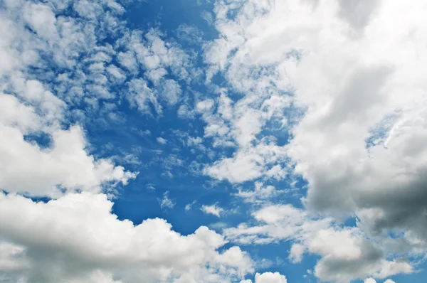 stock image Blue nice sky and white clouds