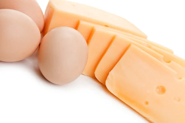 stock image Eggs and cheese