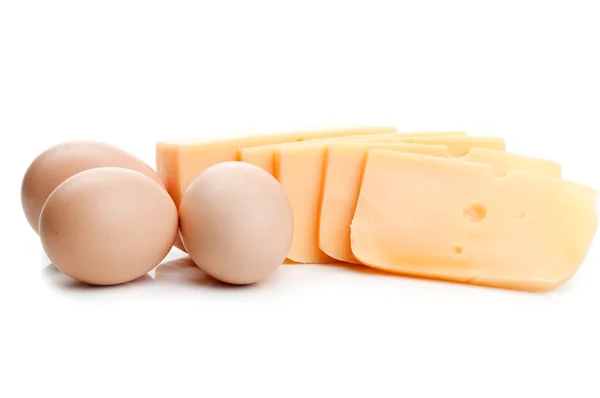 stock image Eggs and cheese