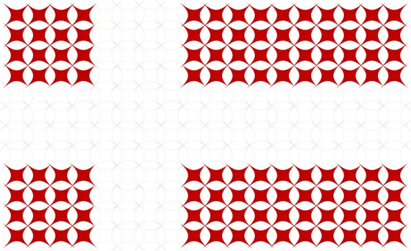Danimarka ulusal bayrak — Stok Vektör