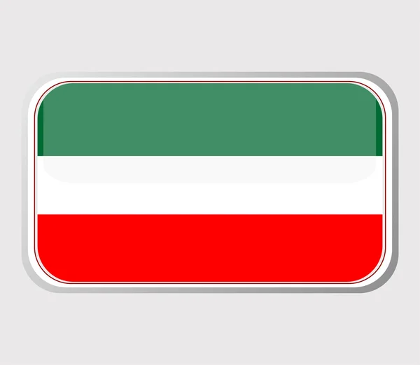 Vlajka Maďarska v podobě. vektor — Stockový vektor