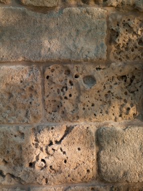 Surface of the stone wall clipart