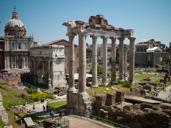 Estatuas antiguas de Arco en Roma —  Fotos de Stock
