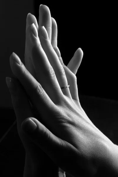 Le mani della donna — Foto Stock